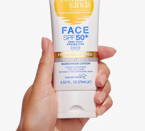 Face spf 50+, bondi sands, the Australian tan