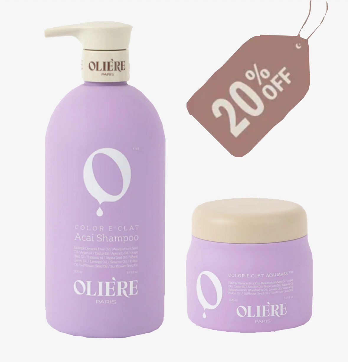 Oliére Paris , Signature acai duo